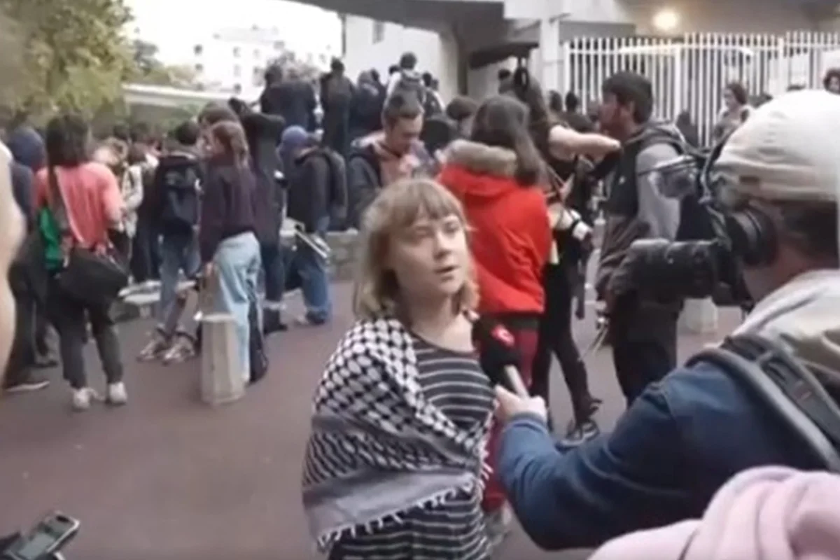 Greta Thunberg participa na França de protestos por melhorias na educação