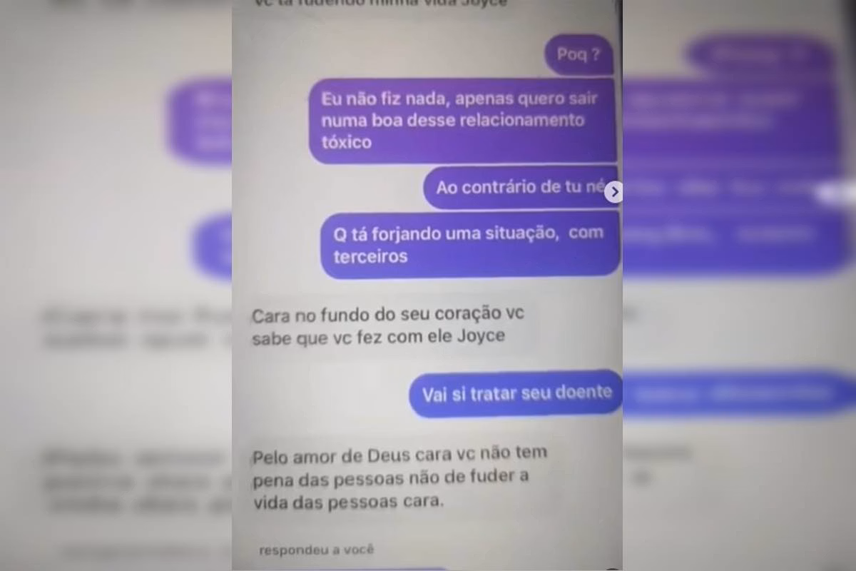 A vitima disse que queria sair do relacionamento