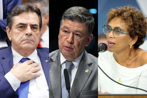 Montagem Domingos Sávio, Carlos Viana e Marília Campos