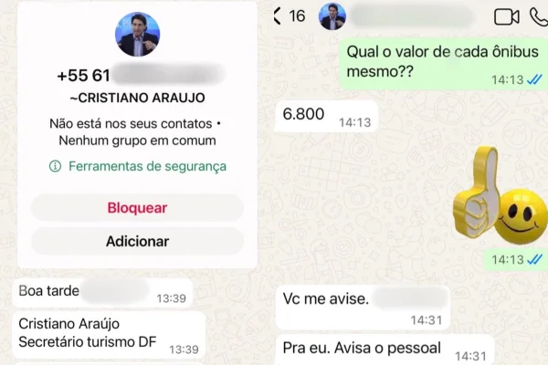 Secretário do DF é alvo de criminosos que pedem PIX no “golpe do zap”