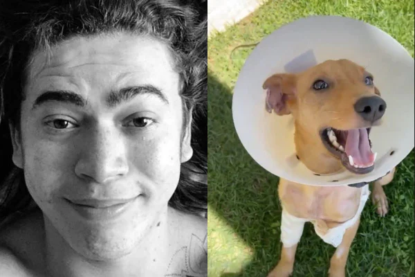 Fofura! Whindersson Nunes adota cachorrinho que sofreu maus-tratos