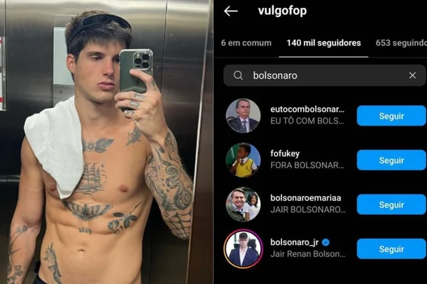 Casa de Vidro: Gabriel revela se é amigo do filho de Bolsonaro. Assista
