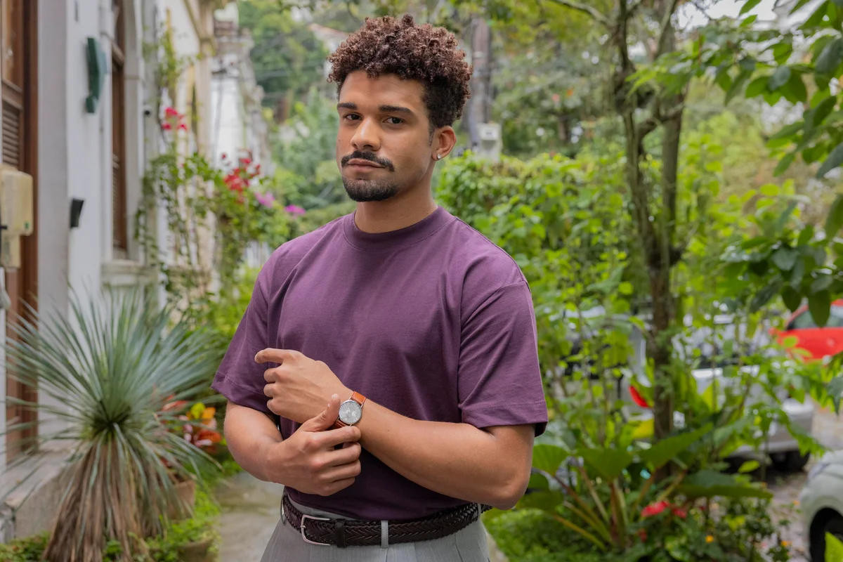 Lucas Leto como Vitor, de Por Você Lucas Leto como Vitor, de Por Você