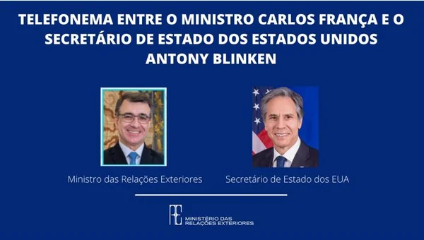 Rússia-Ucrânia: chanceler brasileiro conversa com secretário dos EUA