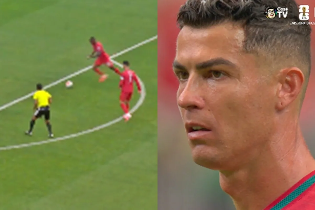 Cristiano Ronaldo "engana" goleiro e 2º gol de Nuno Mendes viraliza Cristiano Ronaldo "engana" goleiro e 2º gol de Nuno Mendes viraliza