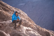 O fotógrafo e montanhista Édson Vandeira, de 36 anos O fotógrafo e montanhista Édson Vandeira, de 36 anos