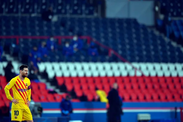 Messi no Parc des Princes PSG