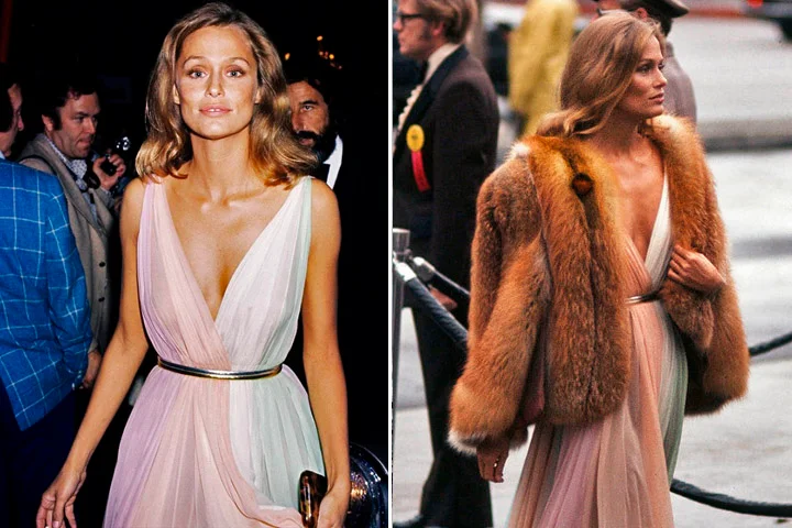 O modelo Halston que Lauren Hutton usou em 1978 permanece atual O modelo Halston que Lauren Hutton usou em 1978 permanece atual