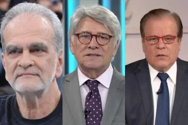 Montagem com fotos coloridas de Maurício Kubrusly, Chapelin e Chico Pinheiro - Metrópoles