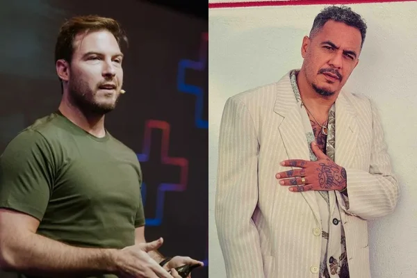 Montagem Thiago Nigro e Marcelo D2 - Metrópoles