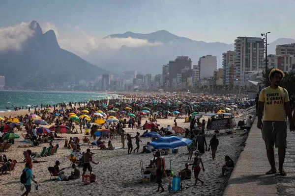 Praia de Ipanema, no Rio de Janeiro