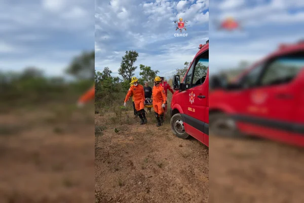 Acidentes em trilhas do DF deixam um motociclista morto e outro ferido