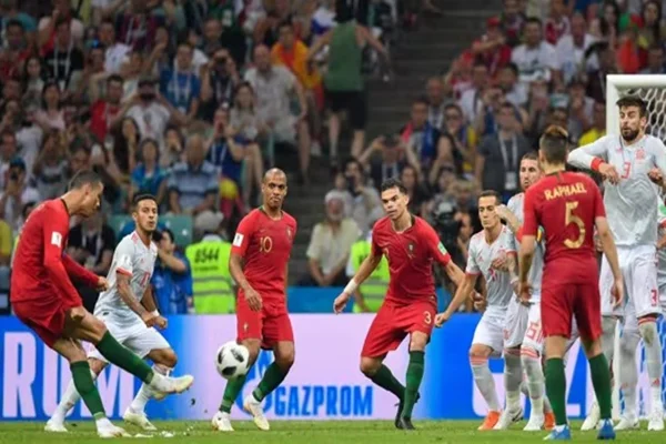 Copa: Hat-trick de Cristiano Ronaldo marcou último Espanha e Portugal