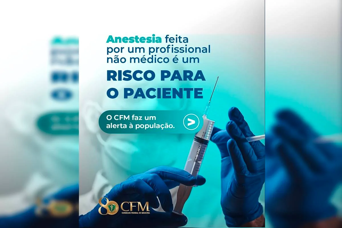 CFM critica autorização para dentistas aplicarem anestesia profunda - imagem 1 CFM critica autorização para dentistas aplicarem anestesia profunda - imagem 1