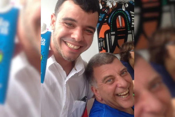 João Rebello e Jorge Fernando juntos - Metrópoles