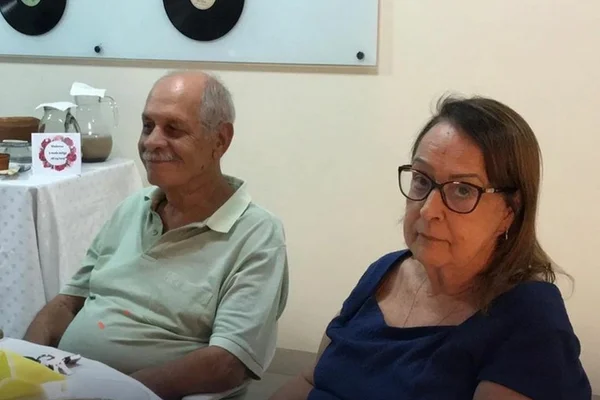 Casal de idosos vítima de Covid-19