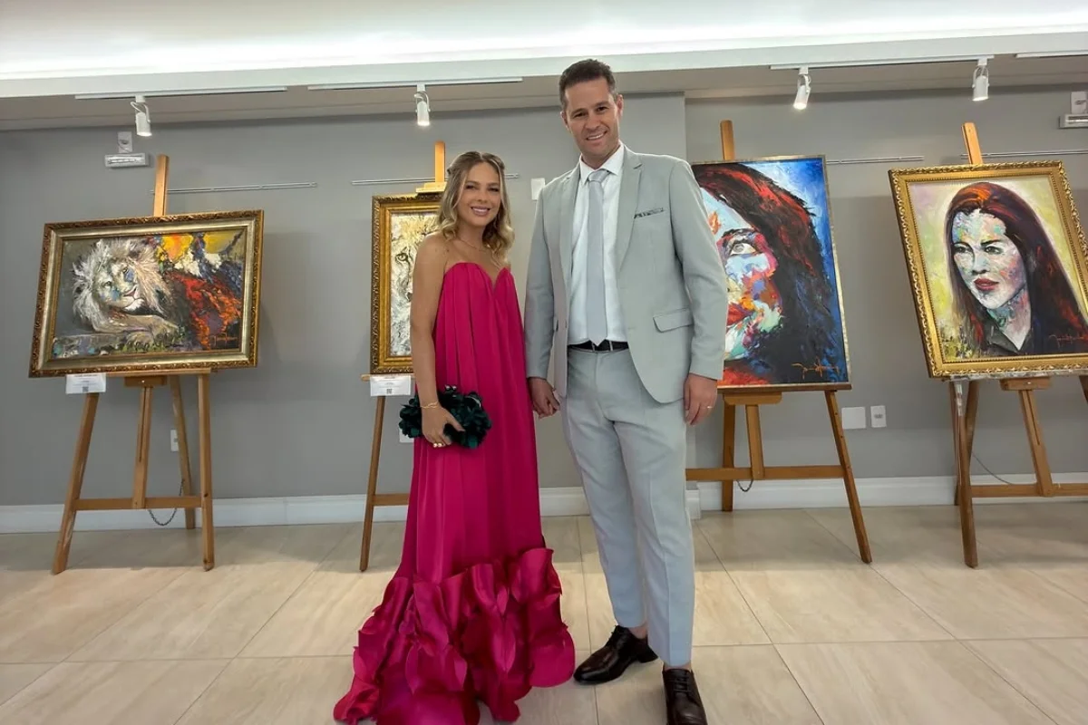 Thaís Gebelein e Pedro Leonardo Thaís Gebelein e Pedro Leonardo