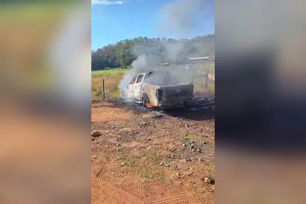Corpo é carbonizado em MG