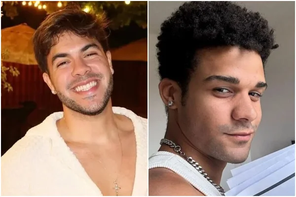 influenciador álvaro e ator lucas leto