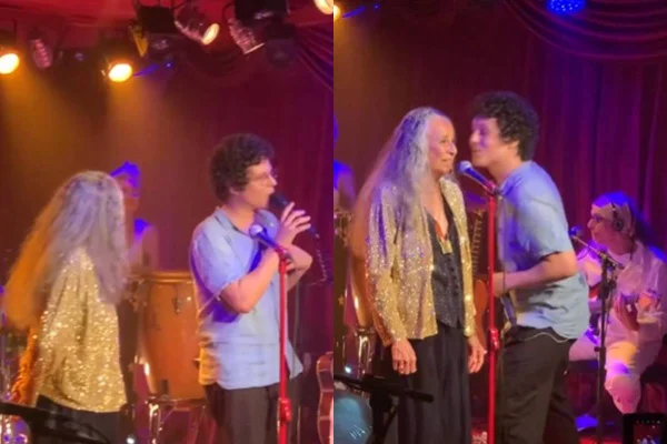 Vídeo: filho de Cássia Eller vive momento fofo com Maria Bethânia