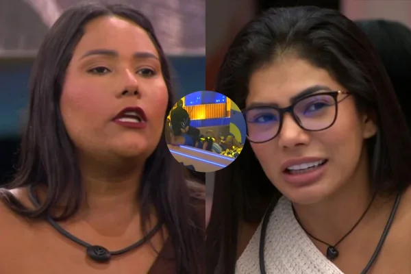 BBB26: assista ao beijão de Chaiany e Marciele em festa