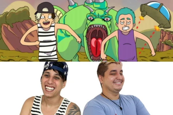 Guilherme Yuri (Guizão) e Neto Lyra Maneirando