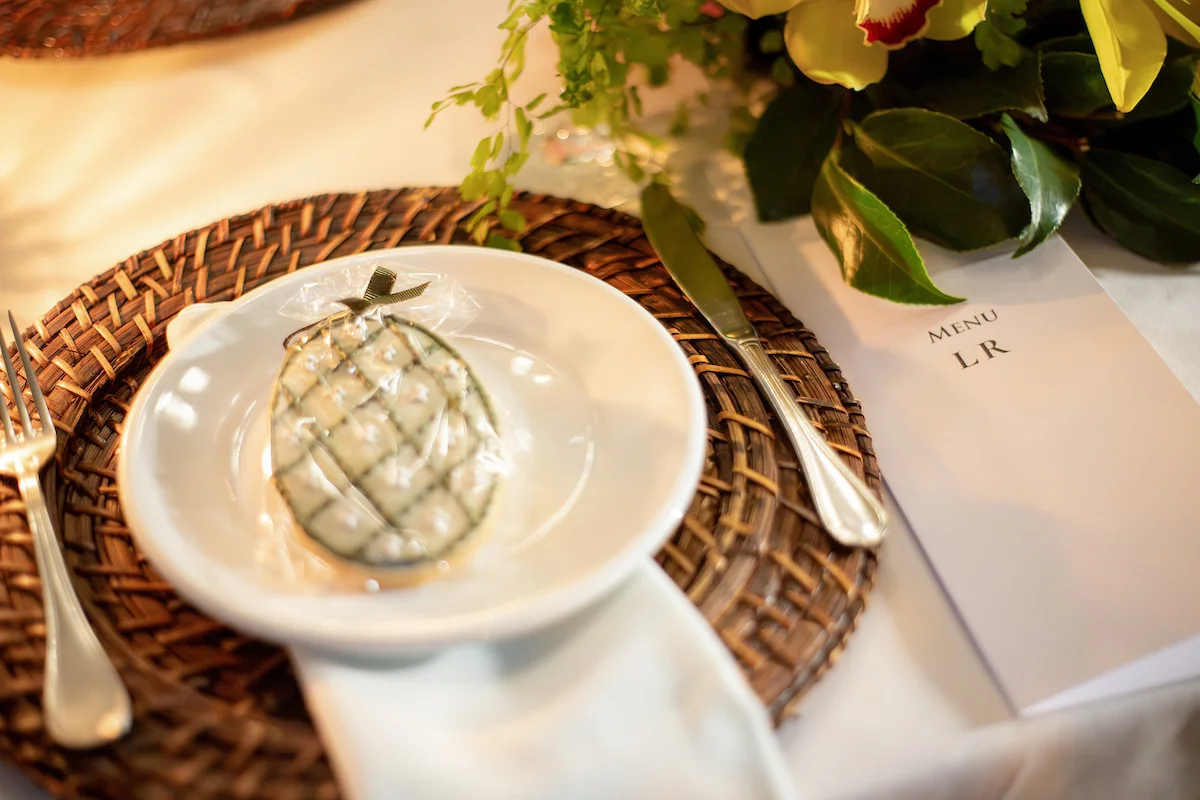 Doce especial para os convidados do jantar Doce especial para os convidados do jantar