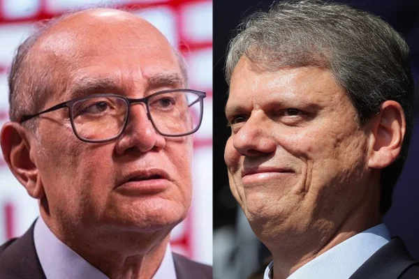Gilmar Mendes e Tarcísio de Freitas
