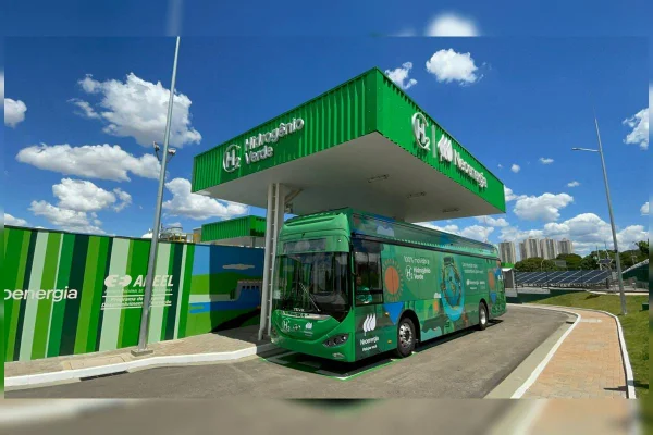 ônibus, hidrogênio verde, neonergia