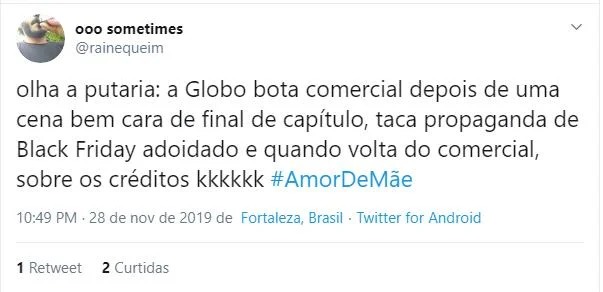 Bloco fake em Amor de Mãe deixa telespectadores revoltados - imagem 5 Bloco fake em Amor de Mãe deixa telespectadores revoltados - imagem 5