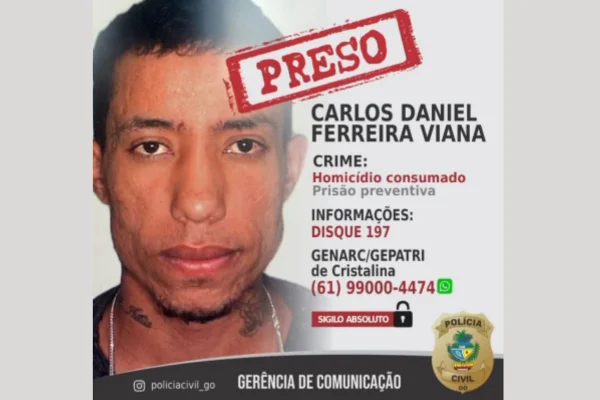 Vídeo: após tiros em bar, suspeito de assassinato é preso no Entorno