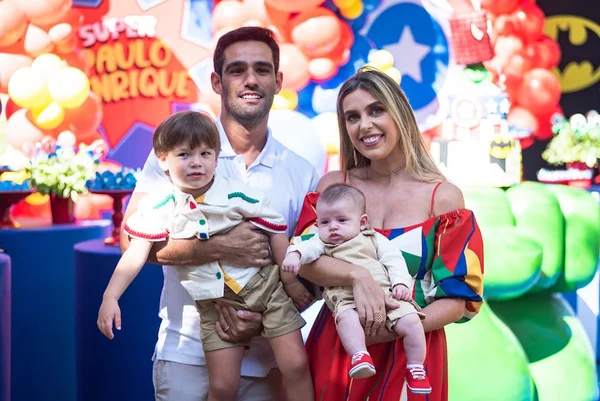 Valéria Bittar comemora 3 anos do primogênito na Fazenda Churrascada