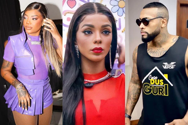 Ludmilla, Brunna Gonçalves e Nego Di