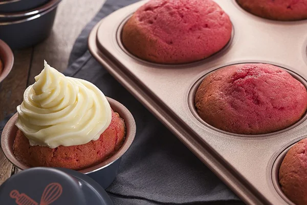 cup cake de red velvet