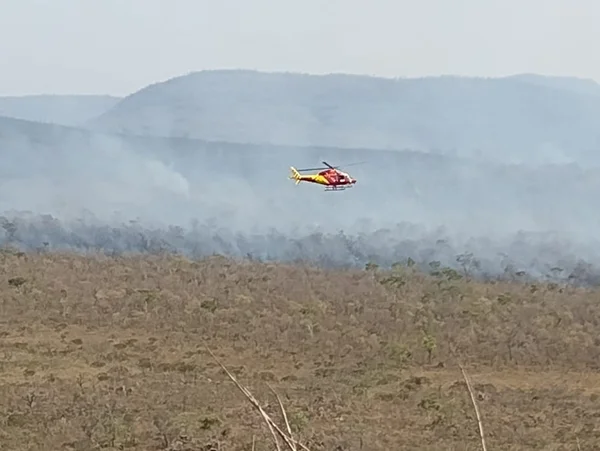 Incêndio na Chapada dos Veadeiros (GO)