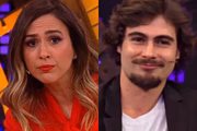 Tata Werenck e Rafael Vitti.