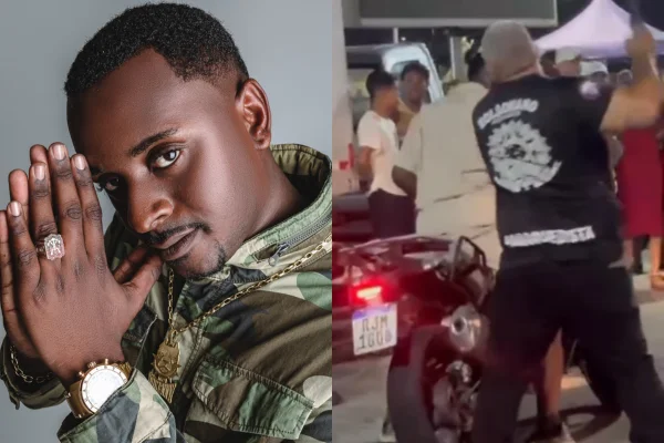 Imagens fortes: MC Dukenny denuncia agressão com cacetete no RJ