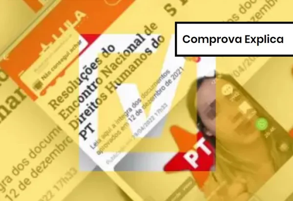 Imagem colorida de Comprova Explica