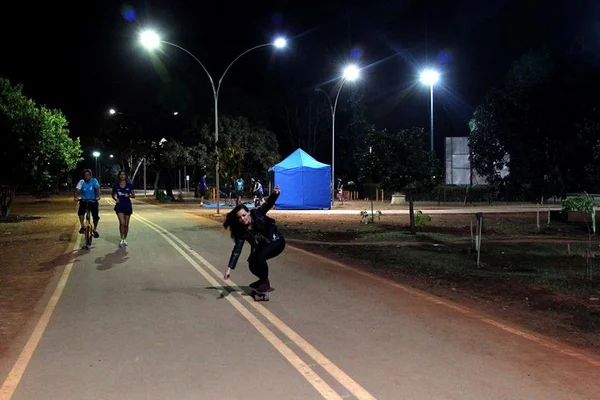 Parque da Cidade ganha reforço na iluminação da nova pista de corrida