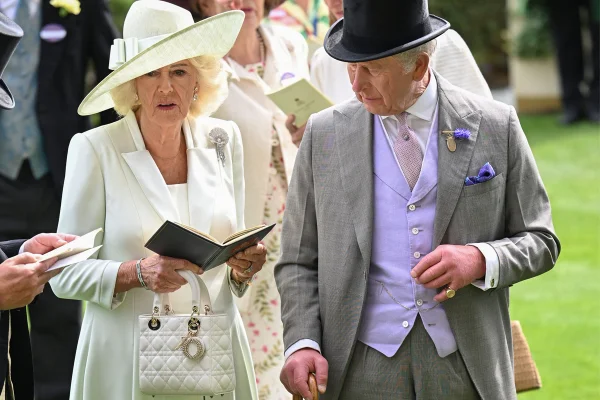 Camilla Parker Bowles usa icônica bolsa Lady Dior e revolta a web