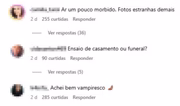 Comentários sobre editorial de Giovanna Ewbank e Bruno Gagliasso para a Vogue Noiva