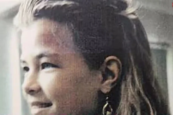 Christina Marie Plante quando era criança. Ela desapareceu e foi encontrada após mais de 30 anos - Metrópoles