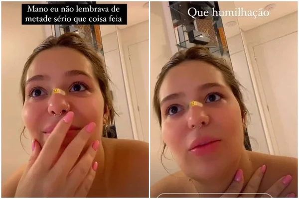 Com amnésia pós-noitada, Viih Tube faz promessa: “Não bebo mais”
