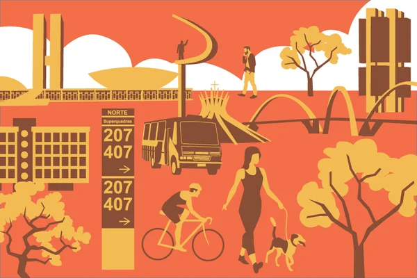 Saiba o que são as escalas que definem a identidade urbana de Brasília
