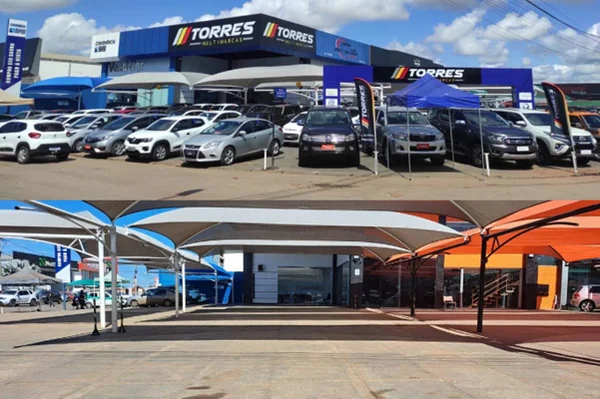 carros em concessionária