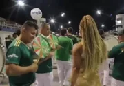 No último fim de semana, ela participou de ensaio no sambódromo do Anhembi, na cidade de São Paulo No último fim de semana, ela participou de ensaio no sambódromo do Anhembi, na cidade de São Paulo