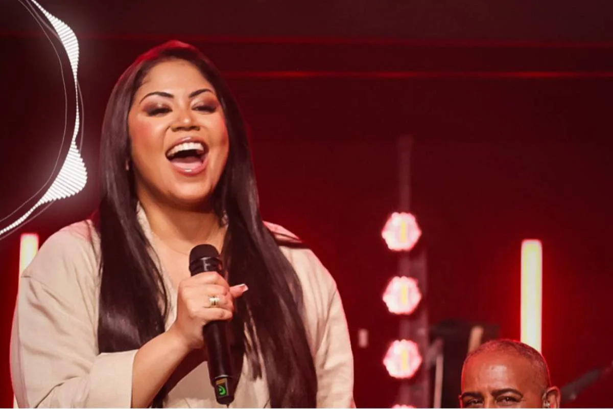 A cantora gospel Gisele Nascimento A cantora gospel Gisele Nascimento