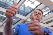 O ex-presidente Jair Bolsonaro