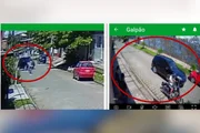 Câmeras de segurança flagram momento em que Silvio Dessordi atropela Pedro Siqueira Câmeras de segurança flagram momento em que Silvio Dessordi atropela Pedro Siqueira