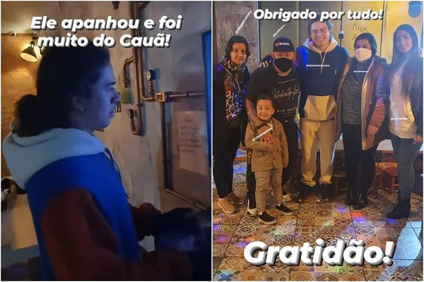 Whindersson Nunes visita hamburgueria no Sul e faz a alegria dos fãs